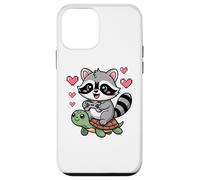 Carcasa para iPhone 12 Mini Kawaii Gaming Animal Graphic Turtle Cute Raccoon Gamer