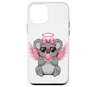 Carcasa para iPhone 12 Mini Kawaii Koala Angel Gum Valentine's Day Love