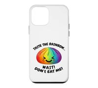 Carcasa para iPhone 12 Mini Kawaii Rainbow Dumpling Squishy Raviolo Divertido Cutie