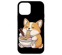 Carcasa para iPhone 12 Mini Kawaii Ramen Bowl Corgi Anime Cultura Japonesa Manga Fideos