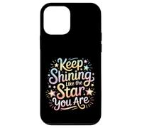 Carcasa para iPhone 12 Mini Keep Shining Like The Star You Are Optimism Mindset ||-