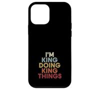 Carcasa para iPhone 12 Mini King Name King Personalized Name First Given