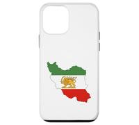 Carcasa para iPhone 12 Mini King Reza Pahlavi, Miga, Rise Iran, Libertad, Shah, Bandera de León