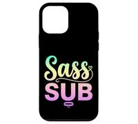 Carcasa para iPhone 12 Mini Kinky BDSM SASS Sub Divertido Sumisa Juego de rol