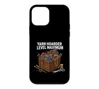 Carcasa para iPhone 12 Mini Knitting Crochet Yarn Hoarder Level Maximum
