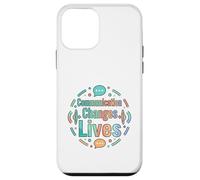 Carcasa para iPhone 12 Mini La comunicación Cambia Vidas diseño de Conciencia