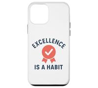 Carcasa para iPhone 12 Mini La Excelencia es un hábito | Día Mundial de la Calidad | Regalo en el Lugar de Trabajo