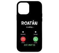 Carcasa para iPhone 12 Mini La Isla de Roatán está Llamando y Debo IR a Honduras de Viaje