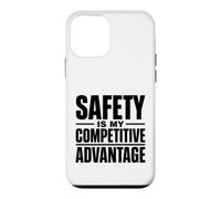 Carcasa para iPhone 12 Mini La Seguridad es mi Ventaja competitiva | Regalo de Seguridad en el Lugar de Trabajo