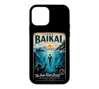 Carcasa para iPhone 12 Mini Lago Baikal Siberia Rusia El Profundo Mantiene Secretos Misterio
