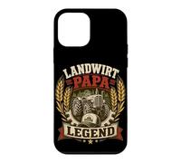 Carcasa para iPhone 12 Mini Landwirtschaft Papa Legend Vintage Farm Graphic Emblema Trigo