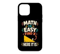 Carcasa para iPhone 12 Mini Las matemáticas Son fáciles Profesor de geometría de álgebra Divertido