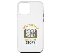Carcasa para iPhone 12 Mini Leer el Mapa Escribir Historia