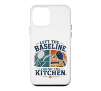 Carcasa para iPhone 12 Mini Left The Baseline Encontró La Cocina Pickleball Tenis