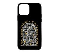 Carcasa para iPhone 12 Mini Leí Libros prohibidos Bibliotecario Biblioteca de Esqueleto de Halloween