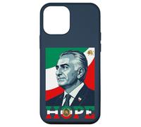 Carcasa para iPhone 12 Mini León de Irán y Bandera del Sol Shir o Khorshid Emblema Reza Pahlavi Era