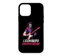 Carcasa para iPhone 12 Mini Leonardo da Vinci Vampiro Tocando la Guitarra Historia Italiana Alt