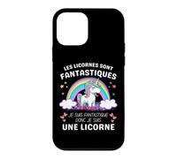Carcasa para iPhone 12 Mini Les Licornes Sont Fantastiques Cadeau Licorne Adulto Humor