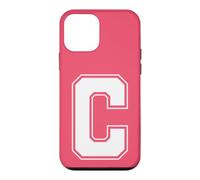 Carcasa para iPhone 12 Mini Letra C Big Bold Capital Varsity Alfabeto Monograma