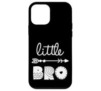 Carcasa para iPhone 12 Mini Lil Bro, Little Bro, Best Brother Ever Novelty Graphic Cool