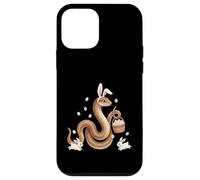 Carcasa para iPhone 12 Mini Lindo Conejo de Pascua con Huevos diseño de Serpiente caprichosa