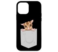 Carcasa para iPhone 12 Mini Lindo Deslizador de azúcar Regalo exótico Mascota Sugar Bear Sugar Glider