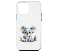 Carcasa para iPhone 12 Mini Lindo Koala mamá y bebé Animal ilustración