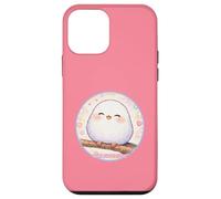 Carcasa para iPhone 12 Mini Lindo pájaro Sonriente Shima Enaga Japanese Snow Fairy