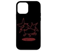 Carcasa para iPhone 12 Mini Lindo Perro Salchicha Happy Wiener del Y2K de los 90 y Estrellas