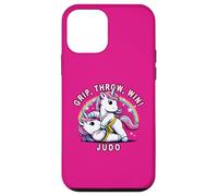 Carcasa para iPhone 12 Mini Lindo Unicornio diseño Artes Marciales agarrar lanzar Victorias