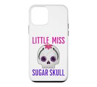 Carcasa para iPhone 12 Mini Little Miss Sugar Skull Divertido Niño Niña Chica Mexicana Diversión