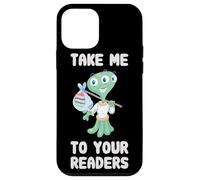 Carcasa para iPhone 12 Mini Llévame a Tus lectores Lectura Divertida Alien Lover Book Nerd