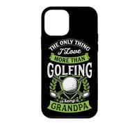 Carcasa para iPhone 12 Mini Lo único Que Amo más Que Jugar al Golf es ser Abuelo