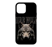 Carcasa para iPhone 12 Mini Lobo Dire Cara Luz De Luna Bosque Fauna Silvestre Naturaleza