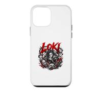 Carcasa para iPhone 12 Mini Loki Dark Chaos Dios nórdico Loki Mitología Poder