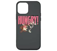 Carcasa para iPhone 12 Mini Looney Tunes Bugs and Taz Hungry