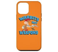 Carcasa para iPhone 12 Mini Looney Tunes Elmer and Bugs Wabbits Not Weapons