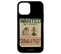 Carcasa para iPhone 12 Mini Looney Tunes Slyvester Wanted Public Enemy
