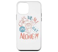 Carcasa para iPhone 12 Mini Looney Tunes Taz Can't We All Get Along