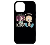 Carcasa para iPhone 12 Mini Looney Tunes Tweety Nice To Be Kind