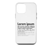 Carcasa para iPhone 12 Mini Lorem Ipsum | Frases en latín, Diseño Gráfico, Edición de Textos
