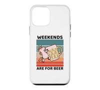 Carcasa para iPhone 12 Mini Los Fines de Semana Vintage para Amantes de los Unicornios Son para