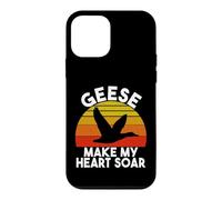 Carcasa para iPhone 12 Mini Los Gansos Hacen Que mi corazón se Eleve Ganso