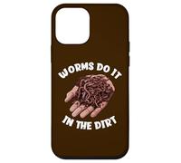 Carcasa para iPhone 12 Mini Los Gusanos lo Hacen en la Tierra Funny Worm Farming