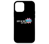 Carcasa para iPhone 12 Mini Lost in The 90s Happy There, diseño Pop Art Retro