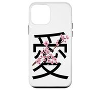Carcasa para iPhone 12 Mini Love Kanji Symbol & Sakura Flowers Valentine’s Day