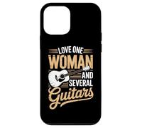 Carcasa para iPhone 12 Mini Love One Woman and Several Guitars