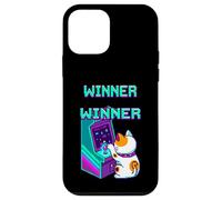 Carcasa para iPhone 12 Mini Lucky Cat Arcade Ganador Retro Gaming Art