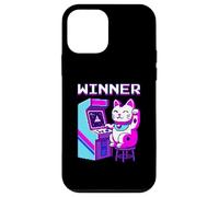Carcasa para iPhone 12 Mini Lucky Cat Arcade Ganador Retro Gaming Art
