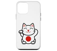 Carcasa para iPhone 12 Mini Lucky Cat Maneki Neko Fortune Emblema Icono